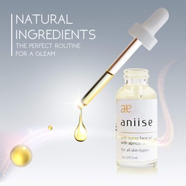 Aniise Face Oil Dark Spot Remover For Face For All Skin Types - Anti Aging Facial Skin Care Products With Apricot And Avocado All Natural Serum For Face - Made In USA