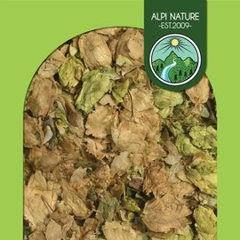 Hopfenblüten ganz 250g von Alpi Nature, getrocknete Hopfen Pflanze, Tee lose, Hopfenblüte zur Zubereitung von Hopfentee, Hopfenblüten Tee und Kräutertee