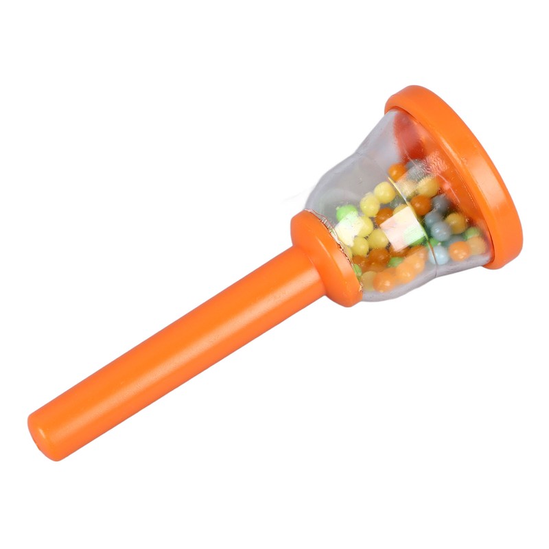 Kids Hand Bell Children Grip Training Plastic Hand Percussion Bell