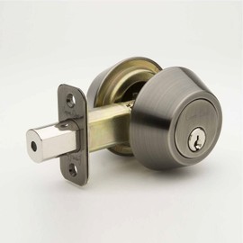 Copper Creek DB2420AN Double Cylinder Deadbolt, Antique Nickel