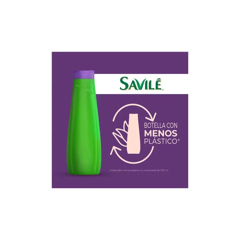 Shampoo Savilé Fuerza y Reparación Keratina y Sábila 700 ml