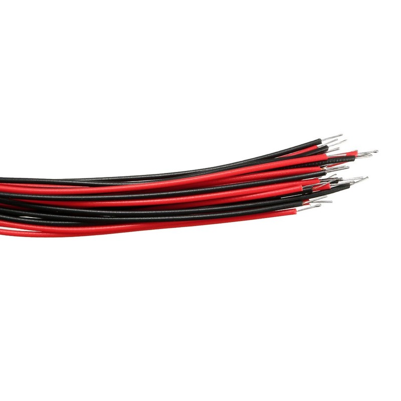 uxcell 15Pcs 5mm Pre Wired LED, Slow Flashing DC9-12V Clear