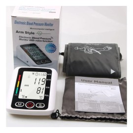 Dispositivo de medicin de presin arterial con monitor automtico de color negro Clinical Home                                                          