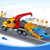 SpringFlower 15" Large Tow Truck Toy, Toy for 3 4