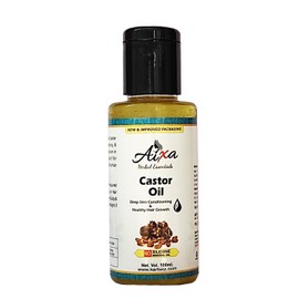 Generic Natural Herbal Castor Oil for Hair Growth,Castor Oil for hair, designed to nourish and condition strands -100ml, Yellow