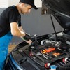 ELAFROS Tool Creeper Rolling Tool Tray With 4 Swivel Casters