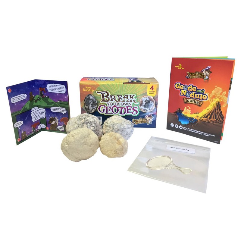Break Your Own Geode 4 Whole Geodes