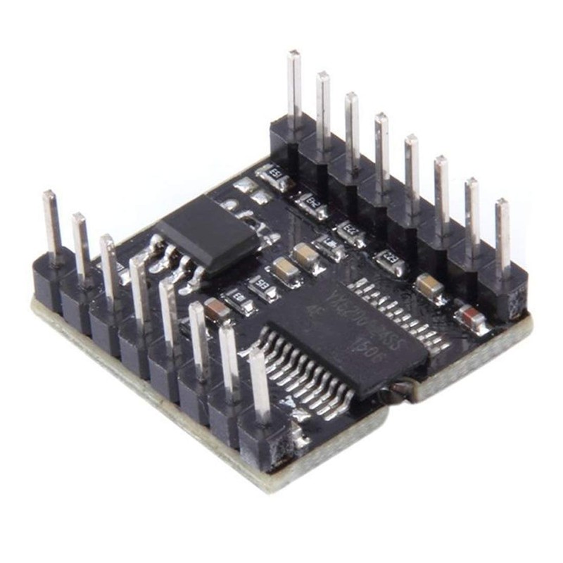 Hailege 2pcs MP3 Player Mini MP3 Player Audio Voice Module