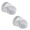 Oktaplex Bea Set of 2 Outdoor Motion Detectors 230 V