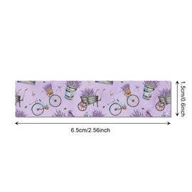12 Rolls Lavender Washi Tape Purple Floral Decorative Tape Great for notebooks, planners, scrapbooking, packaging, craft DIY and more