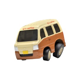 Choro Q Q's QS-04a 323563 Subaru Samber Van Cafe Finished Product