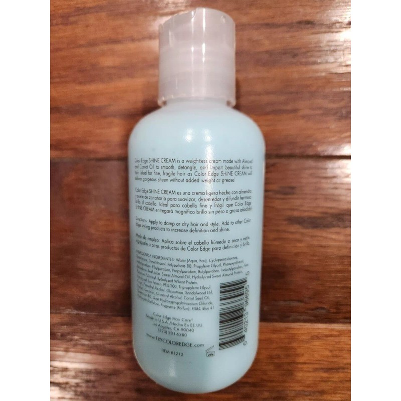 COLOR EDGE HAIR CARE SHINE CREAM LEAVE IN CONDITIONER NET