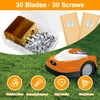 Replacement Blades for Lawnmowers, 30 x Robotic Lawnmower Blade, Universal