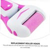Mikinona 4pcs Replacement Rollers for Foot Callus Remove Tool Waterproof