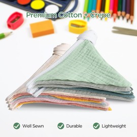 AiQInu Pack of 2 Colourful Bunting for Children's Room, Garland Nursery Decoration for Hanging, Girls Boys Children's Room Decoration for Baby Cot, Cot, Party, Birthday, Wedding