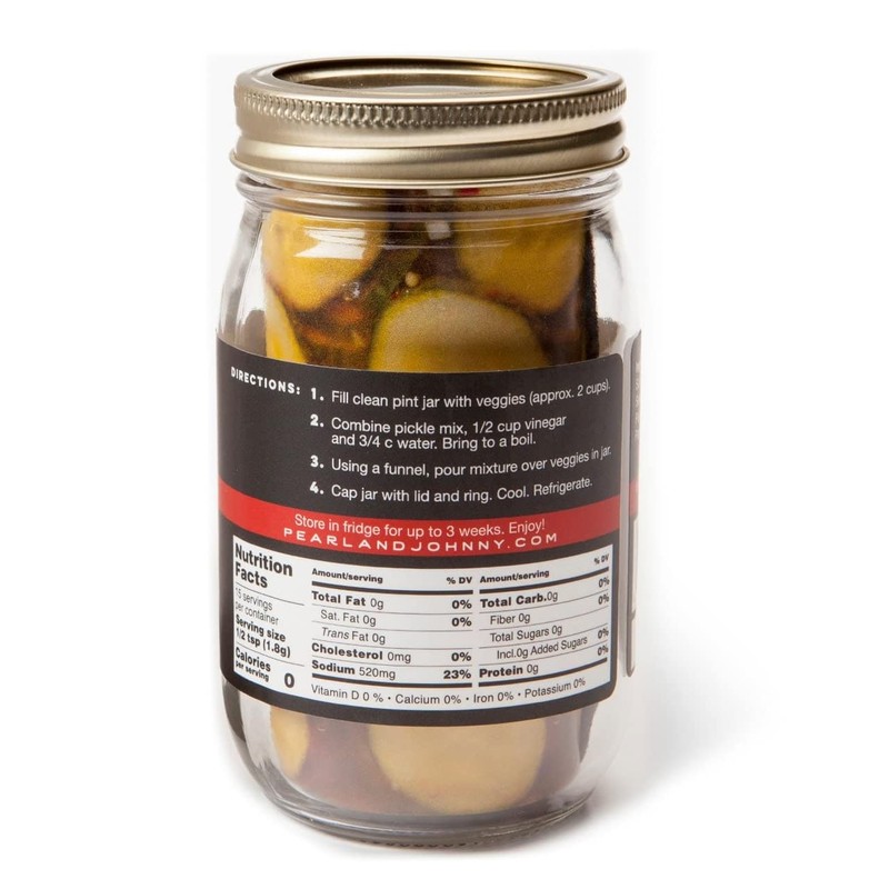Pearl and Johnny 10-Minute Pickle Kit Fire & Spice