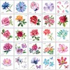 Konsait 50Sheet Flower Temporary Tattoos for Women Teens Girls, Tiny