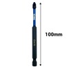 10 x Rennie Tools 100mm Long PZ2 Impact Screwdriver Driver