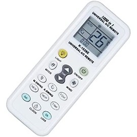 Universal Remote Control for 1000 Codes Compatible with All Air Conditioners and Air Conditioners Light Function