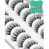 Mink Lashes Full Volume Lashes Natural Look False Lashes Cat