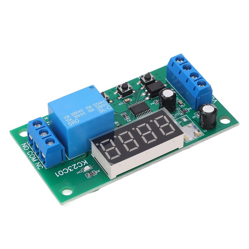 Multifunctional Pulse Counter Relay Board 0.1S to 9999999.9s 0.01s Accuracy