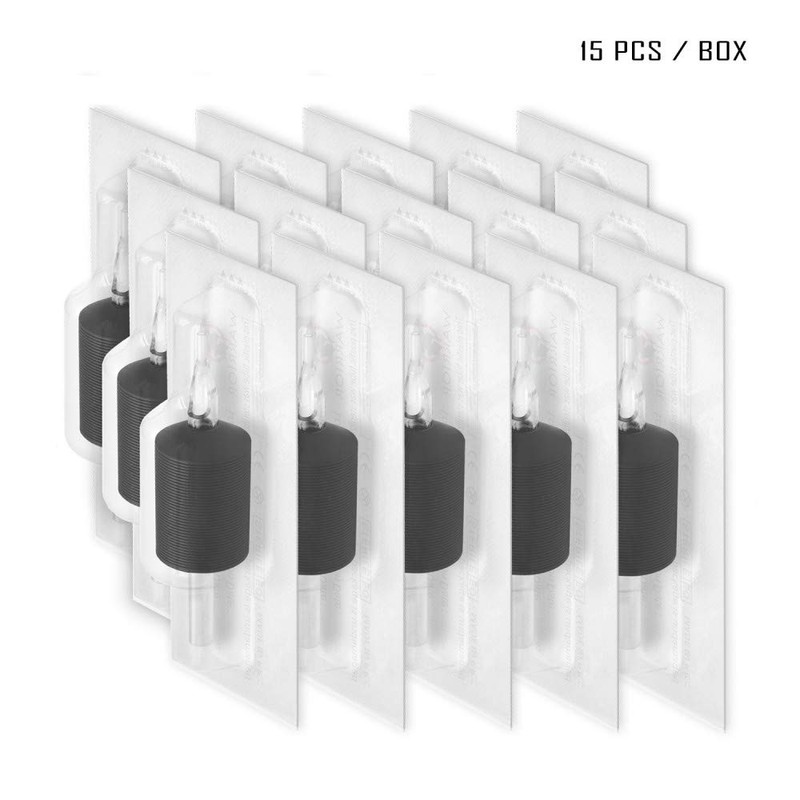 WARRIOR Tattoo Tubes/Disposable Tattoo Grip with Long Tip in Soft