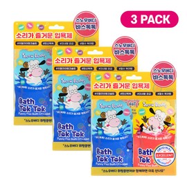 SnowBuddy Bath TokTok - Bath Crackles, 12 Pack | Add Funny Fizz Sound | Hymalyan Pink Salt | Nontoxic & Fragrance-Free | Unique Bath time