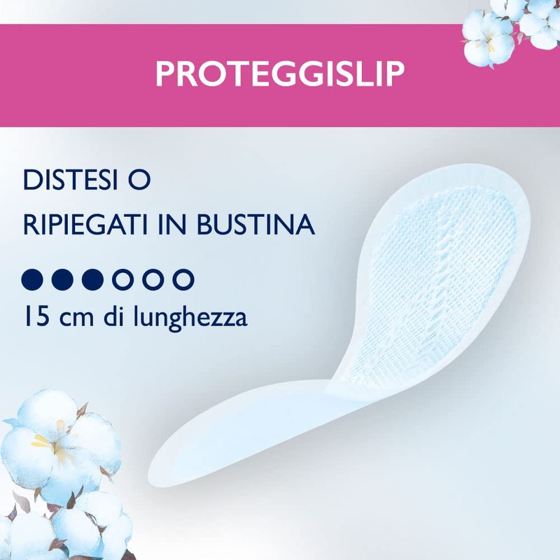 Lines Absorbent Cotton Pantiliners Folded x22+2