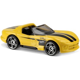 Hot Wheels 2017 Dodge Viper RT/10 Yellow Then and Now 281/365