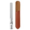 BaraRose Nail File, Double Sided Type, Stainless Steel, Fine and
