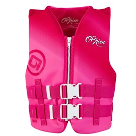 O'Brien Youth V-Back LTD CGA Life Jacekt (55-85lbs) Pink