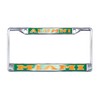 MIAMI HURRICANES Chrome License Plate Tag Frame