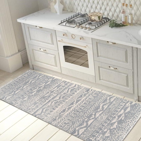 Rugshop Distressed Boho Anti Fatigue Standing Mat 18" x 47"