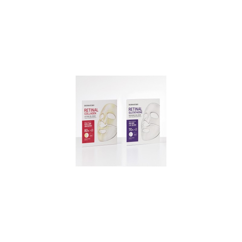 5+5 Dermatory Retinal Gel Mask 2 Types Glutathione Glow 5