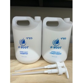 A-HOOT Hydrasilky hydrating shampoo and conditioner Gallon with Pumps