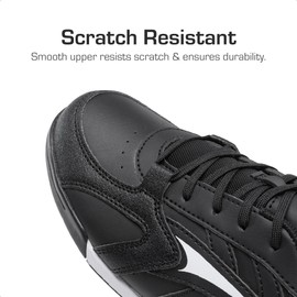 DREAM PAIRS Boys Girls Soccer Cleats Kids Youth Baseball Softball Cleats Outdoor Sneaker for Little/Big Kid/Toddler,Size 12 Little Kid,Black/White,KKUMSO2504