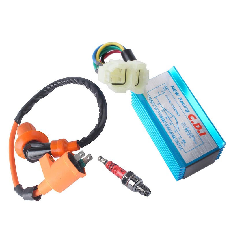 High Performance Racing GY6 Ignition Coil 6 Pin AC CDI