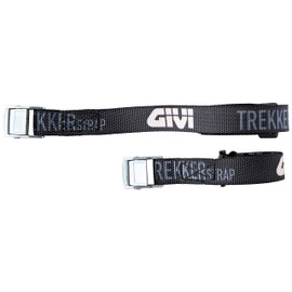 Givi – A Pair of Belts Trekker Straps, equipped with Anti-Slip Safety Buckle Metallic S351