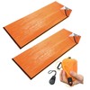 NGE Survival Sheet, Emergency Sheet, Emergency Sheet, Aluminum with Whistle,