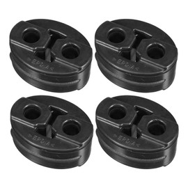 A ABSOPRO Set of 4 Car Silencer Exhaust Hanger Socket Holder 13 mm 2 Holes