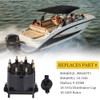 Distributor Cap and Ignition Rotor Kit Compatible with 5.0L, 5.7L,