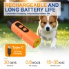 Professional Sonic Dog Bark Deterrent Device with LED Flashlight –