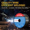 Flux Core Welding Wire, GZGUOZHI E71T-GS .030" 2-Pound X 2
