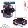 BRAVORD NZ Panda Roller Road Drift Skate with Cool Maple