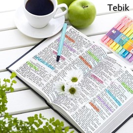 Tebik 젤 하이라이터 10가지 색상 하이라이트 다양한 학습 디자인 가능한 키트 공부에 및 형광펜 트위스트 일기 번짐 Tebik Gel Highlighter 10 Colors Highlight Various Learning Designable Kit Study and Fluorescent Pen Twist Smudge