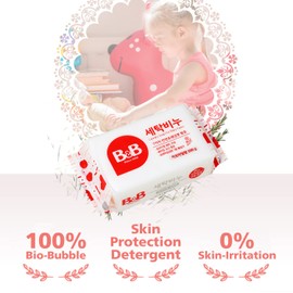 [B&B] b&b Laundry Soap for Baby Clothing [(Chamomile) - 200g 3EA]