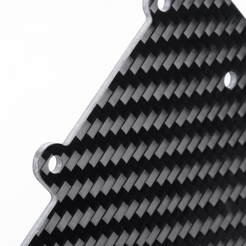 WEFEINO Carbon Fiber Battery ESC Mount Plate RC ESC Mounting