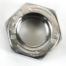 DAUMLINK® Hexagonal nut, left-hand thread, DIN 934, material: stainless steel V2A (similar to UNI 5588 EN ISO 4032), your counterpart for screw or threaded bolts with left-hand thread (M8 LH)
