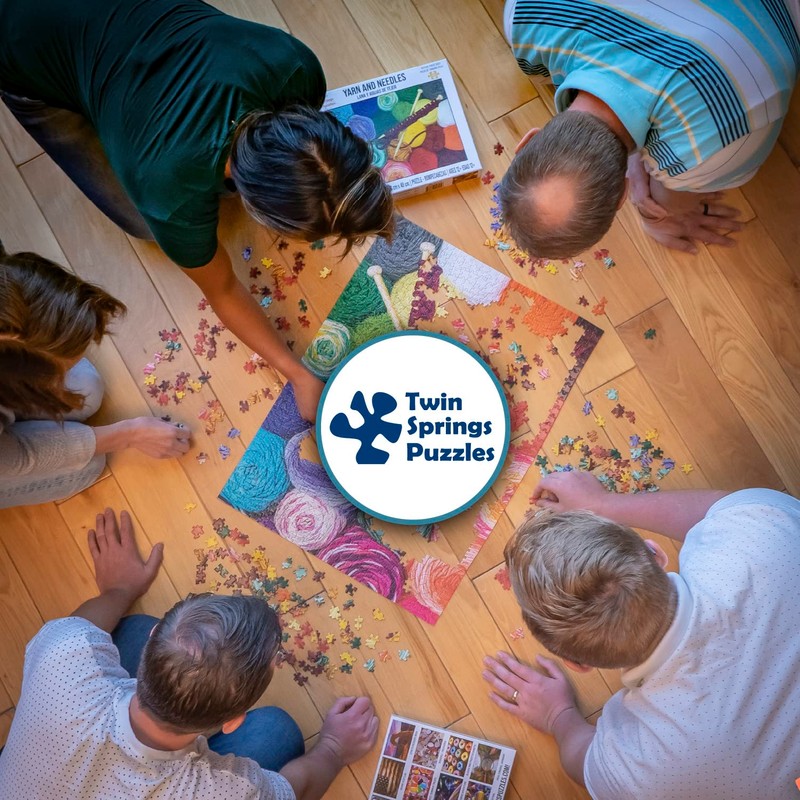 Twin Spring Goods 1000 Piece Jigsaw Puzzle, Colored Pencils, 1,000