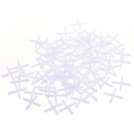 Cosmos 2 mm Wide Tile Spacers, 500 Pcs, Purple Plastic, X Type